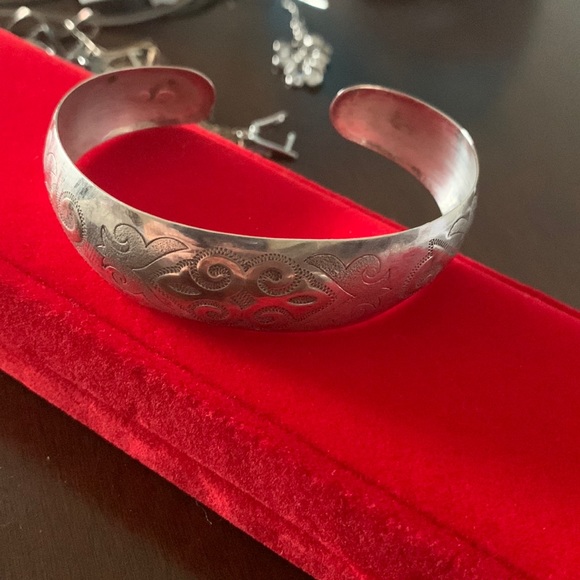 Solid Sterling Silver Bracelet, hallmarked 925, handmade! - Picture 1 of 3